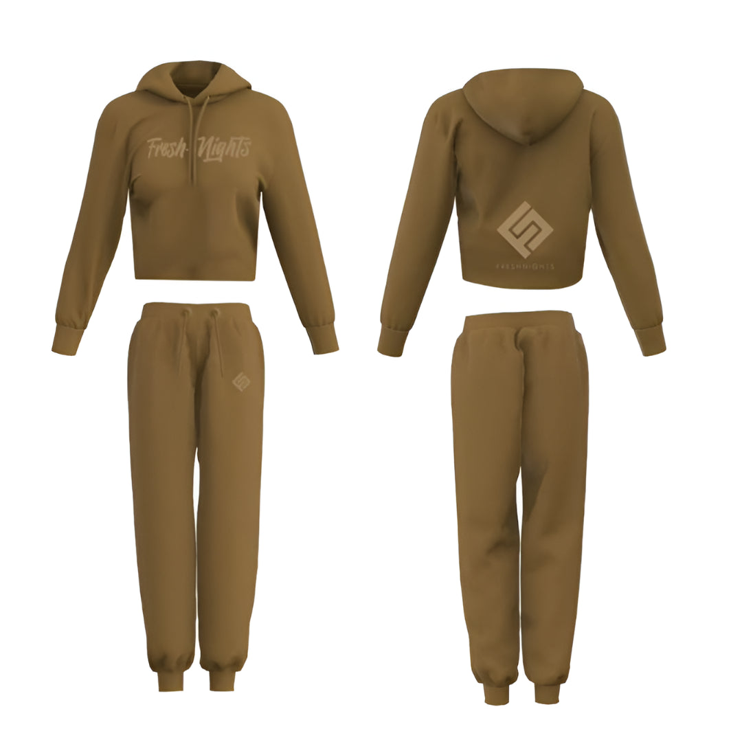 FN CROP HOODIE SET